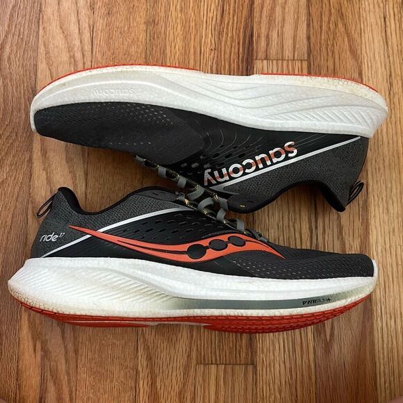 Saucony Other - Saucony Ride 17 Shadow Pepper Men’s Size 12 W
